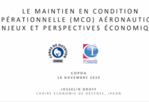 Participation of Jean Belin, Josselin Droff and Julien Malizard in the CoPDA