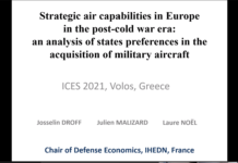 Participation of the Chair in the 24th International Conference on Economics and Security (Volos, Greece)