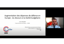 Increased defence spending in Europe: speech by Julien Malizard for the FRS