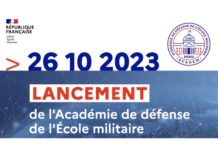 ACADEM : la Chaire, membre fondateur de l’Académie de défense de l’École militaire