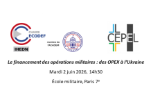 A look back at the symposium «The financing of military operations: from overseas operations to Ukraine»